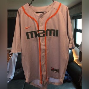 Miami baseball jersey